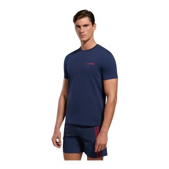 Dirk Bikkembergs T-Shirts - Tops - Hombre - Azul - M