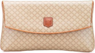 Celine Pre-owned Celine Macadam Coated Canvas Clutch Ladies M90