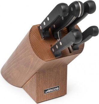 Arcos Cuchillos De Cocina Arcos Acero Inoxidable Nitrum 5 Piezas