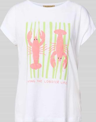 Smith & Soul Oversized T-Shirt mit Motiv-Print in Weiss, Gr&ouml;&szlig;e XL