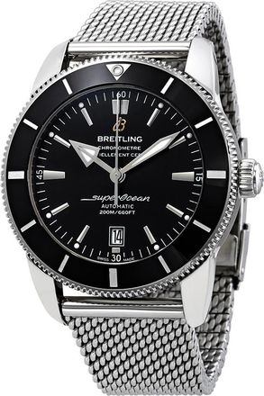 Breitling Pre-owned Breitling Superocean Heritage II Automatic Black Dial Mens Watch AB2020121B1A1