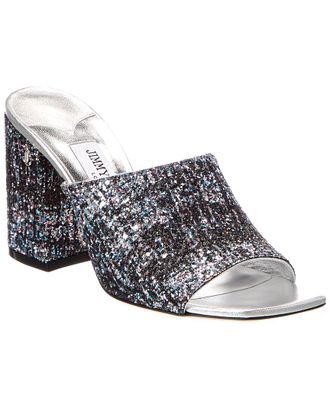 Jimmy Choo London Skylah 85 Glitter Sandal