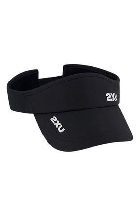 2XU Run Visor in Black/black at Nordstrom