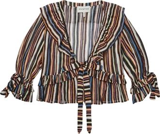 Munthe Overhemden, Dames, Veelkleurig, S, Blouses