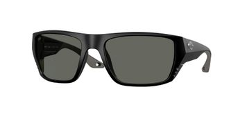Costa FINLET Grey Polarized Glass Wrap Mens Sunglasses 6S9118 911804 59
