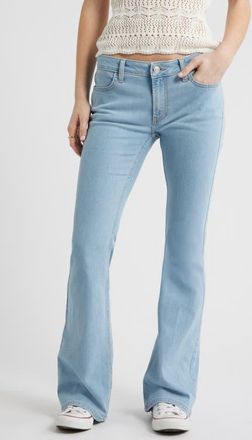 BP. Low Rise Flare Jeans in Palms Wash at Nordstrom, Size 26