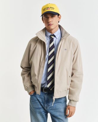 GANT Men Padded Hampshire Jacket (4XL) CONCRETE BEIGE