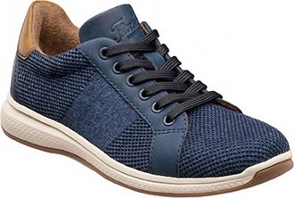Florsheim Mens Great Lakes Knit Lace To Toe Sneakers In Navy Knit