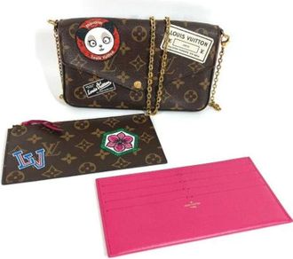 Louis Vuitton Pre-owned Cross Body Bags, female, Brown, Size: ONE SIZE Pre-owned Vintage Cross Body Bag