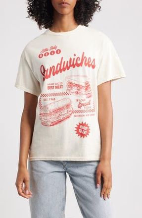 Vinyl Icons Sandwiches Cotton Graphic T-Shirt in Marshmallow at Nordstrom Rack, Size Medium