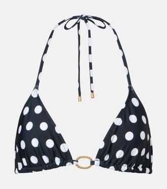 Alexandra Miro Top de bikini Alex con lunares