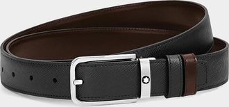 Montblanc Reversible Two-Tone Leather Belt