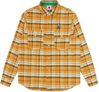 Icecream Flannel Overshirt with Skate Cone Signet