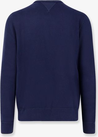 Polo Ralph Lauren Mens Sweater Cotton Blend Blue Sweatshirts