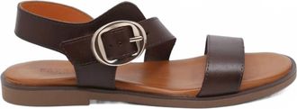 Pavement Womens Isolda Leather Sandal In Brown