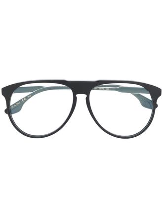 Victoria Beckham oversized glasses - unisex - Acetate - 58 - Black