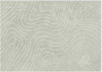 vidaXL Alfombra Para Interiores Y Exteriores Palmeras Verde Poli&eacute;ster Vidaxl