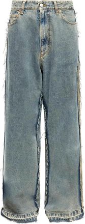 Maison Margiela Jeans A Gamba Ampia-Donna