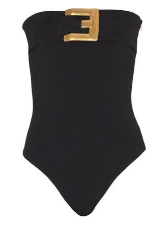 Balmain Body con fibbia - Nero