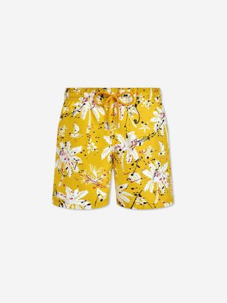 Palm Angels Paint Print Swimsuit