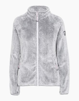 Trespass Womens Trespass Womens/Ladies TELLTALE Winter Fleece Jacket - Silver/Multi - Size: 18/20