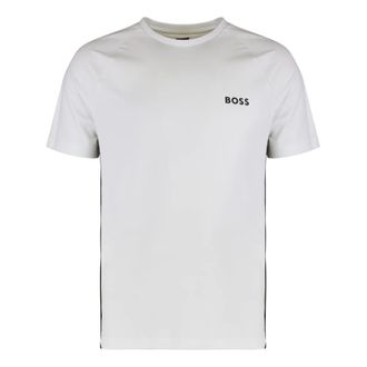 HUGO BOSS Hugo, T-Shirts, male, White, Size: 2XL Slim-fit T-shirt