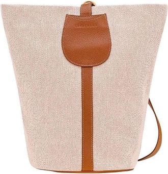 Longchamp Le Foulonn&eacute; Toile Large Bucket Bag