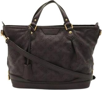 Louis Vuitton Pre-owned Canvas Tote Bag - Dames - Vintage Shopper - Paars - ONE Size - Vintage