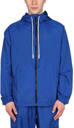 Marcelo Burlon Cross Print Windbreaker Jacket-Uomo