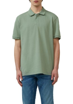 QS by s.Oliver Poloshirt QS, Herren, Gr. XL, gr&uuml;n (olive), Jersey, Obermaterial: 100% Baumwolle, unifarben, regular fit normal, ohne Ausschnitt, Shirts Poloshirt