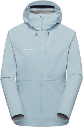 Mammut Ultimate Comfort Softshell Hooded Jacket Softshelljacke f&uuml;r Damen | grau