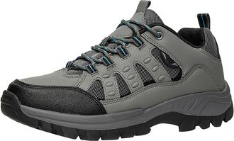 Generic Fashion Spring and Summer Men Sports Shoes Flat Bottom Lightweight Mesh Breathable Comfortable Solid Color Features: Mens Tall Boots (Grey, 4.5)