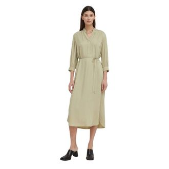 Marc O'Polo Jurken > Jurken - Dames - Jurken - Groen - Maat: XS Viscose