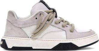 Roberto Cavalli panelled sneakers - Neutrals