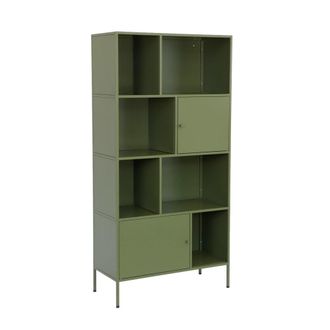 Sweeek Aparador, mueble de almacenamiento industrial de metal con 8