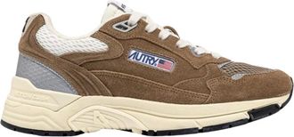 Autry Sneakers, male, Brown, 5 UK, Brown Flat Shoes for Women