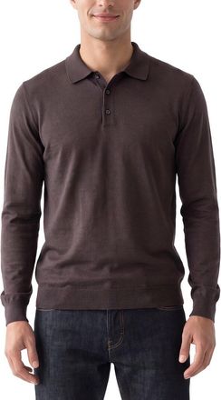 Raffi Jersey Polo Sweater