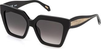 Just Cavalli SJC194 0700 Womens Sunglasses Black Size 55