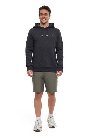 tentree Sasquatch Hoodie in Meteoriteblackheather/fishing at Nordstrom, Size X-Large