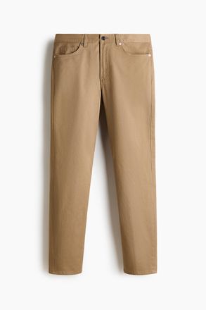 H&M 5-Pocket-Hose in Slim Fit - Beige