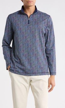 Bugatchi Long Sleeve Knit Sweatshirt in Midnight at Nordstrom Rack, Size Xxx-Large