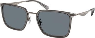 Coach HC7171 CW226 945755 Mens Sunglasses Grey Size 56