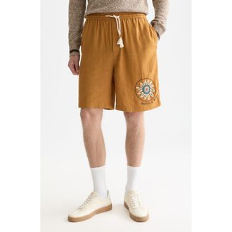 Scotch & Soda Wide Fit Bermuda Shorts in Cathay Spice at Nordstrom, Size Xx-Large