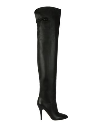Valentino VLogo Over-The-Knee Boots