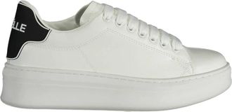 Ga&euml;lle Paris Sportieve witte sneakers met contrastdetails - Dames - Sneakers - Wit - 36 EU - Schoenen
