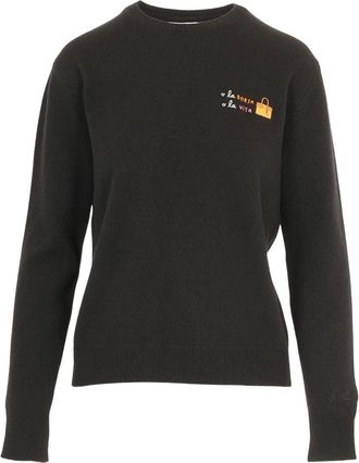 MC2 Saint Barth Maglieria girocollo - - Knitwear - Donna - Nero - M