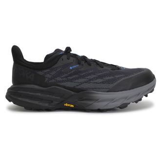 Hoka One One Hoka Speedgoat 5 GTX Spike Textile Synthetic Mens Comfort Trainers - Black Black - Size:UK 12.5