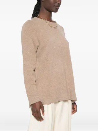 Closed Wool Crew Neck Sweater - Beige