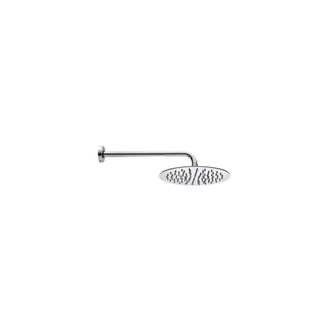Bossini Braccio Doccia Tetis Con Soffione Tondo Misura: Cromo - Diam. 30 Cm