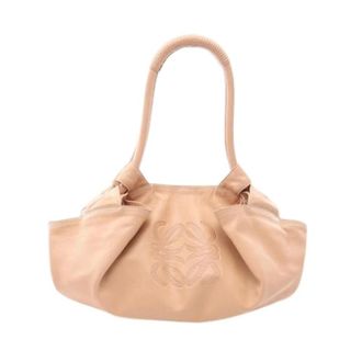 Loewe Pre-owned Nappa Aire Handbag - Dames - Pre-owned - Beige - Maat: ONE Size Leer